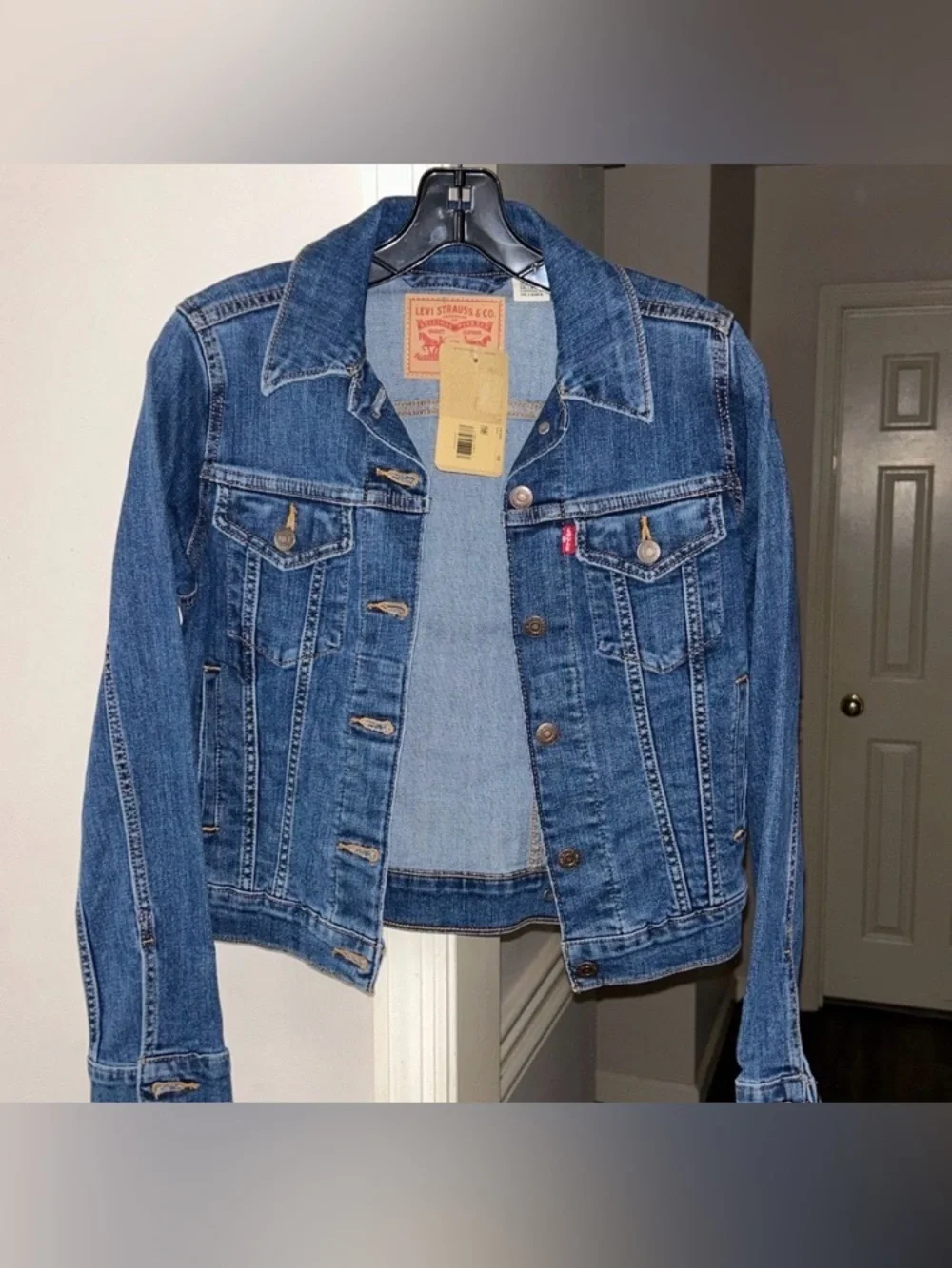 H&M Classic Blue Denim Jean Jacket